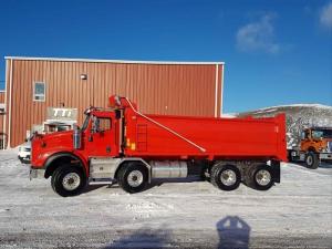 New Dump Truck Assembly